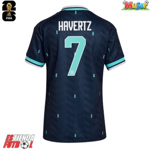 Alemania Kai Havertz #7 Segunda Equipación Mujer Mundial 2026 Manga Corta